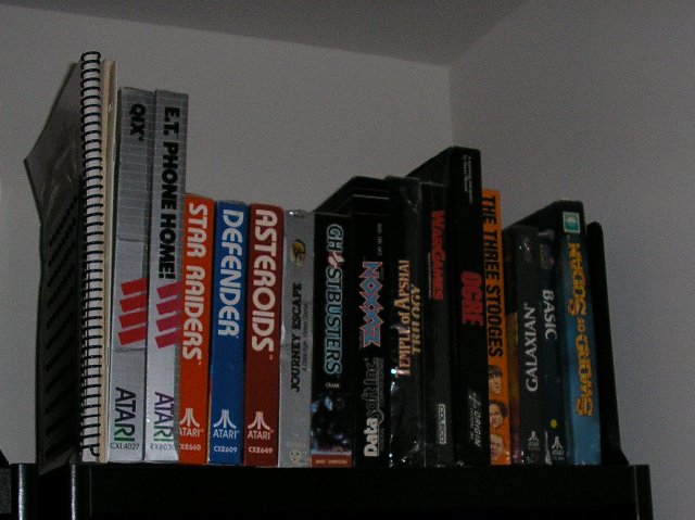 My 8 bit game collection