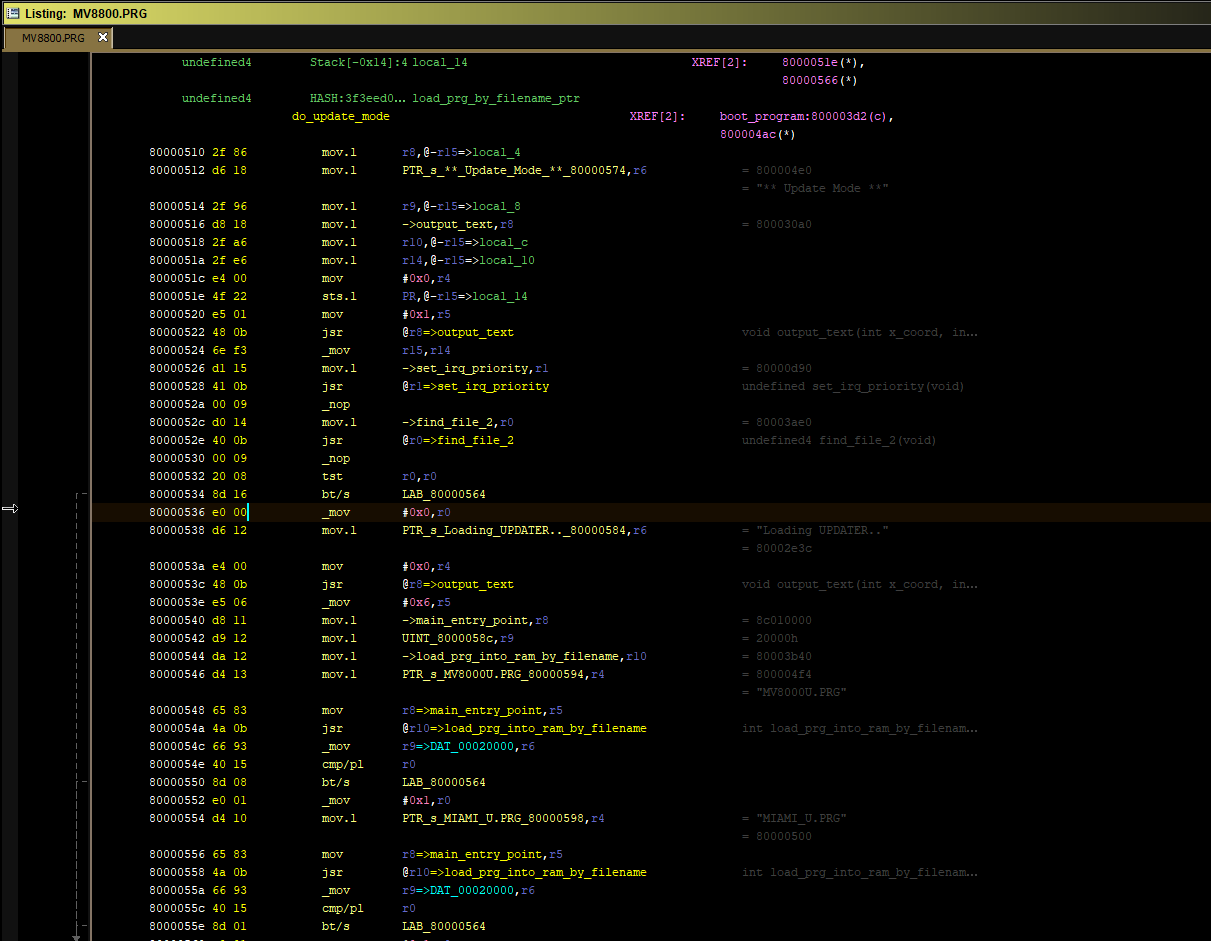 ghidra annotated disassembly