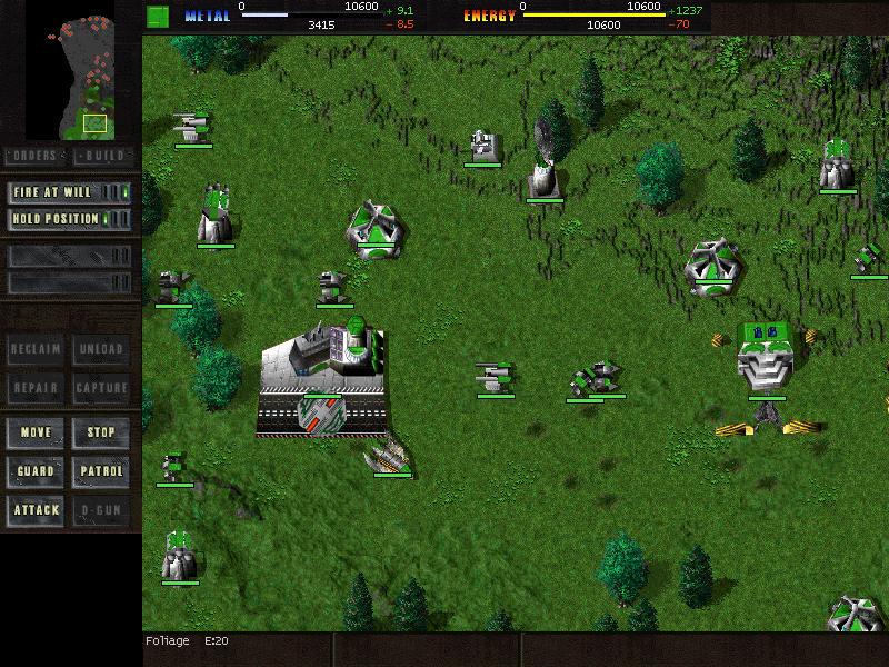 In game screenshots